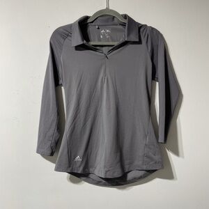 Adidas 3/4 Sleeve Quarter Zip Size Small